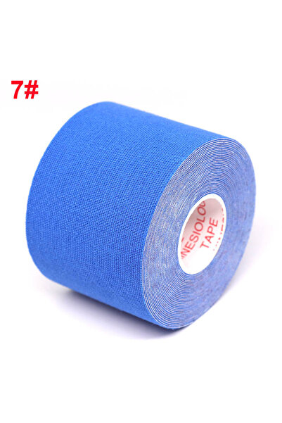 Choice4 2.5cm X 5m Blue 2.5cm/5cm Kinesiology Tape Athletic Bands 5m Sport Recovery Strapping Gym Waterproof