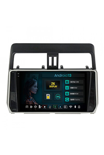 HUB64 Navigatie 2K Toyota Land Cruiser / Prado J150 (2018+), 4GB RAM, Octacor...