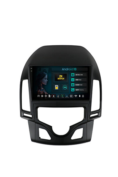 HUB64 Navigatie 2K Hyundai I30 (2007-2012), Clima Automata, 4GB RAM, Octacore...