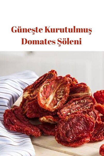 BİZİMHEKİM şifa evi domates kurusu güneşten kurutulmuş net 1.kg