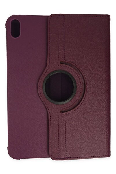 Khayra iPad 2022 10.9 (10Th Generation) Case 360 Tablet Leather Case - Plum-(5796) - Eszaoc8541-2807