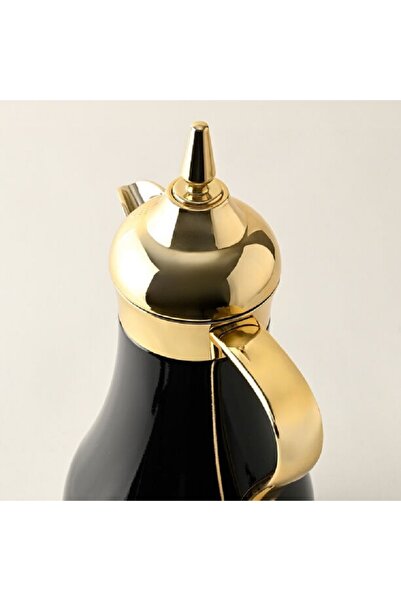 Dallaty Gold and black steel flask 1L + 700ml 2 pcs