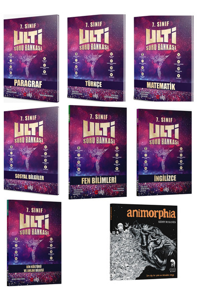 Bes Yayınları 2026 Ulti 7. Sınıf Tüm Dersler Soru Bankası Seti (8 Kitap)