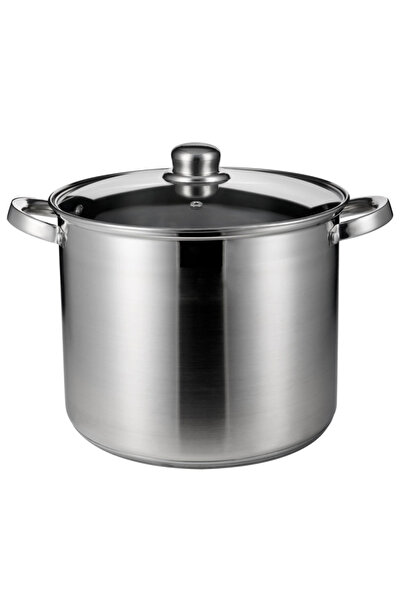 rosberg Cratiță adâncă R51211B30, 30 cm, 16,2 litri, Inducție, Capac, Oțel in...