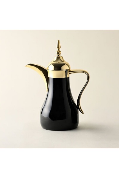 Dallaty Gold and black steel flask 1L + 700ml 2 pcs