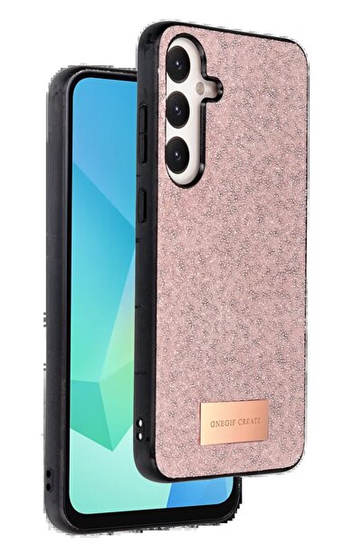 OEM غطاء سامسونج جالاكسي A56 اللامع - وردي - (5796) - VOANFD1814-4804