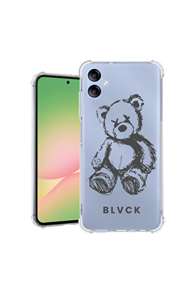 bestcase Carcasă spate antișoc pentru Samsung Galaxy A06 4G, Teddy Bear Blvck...