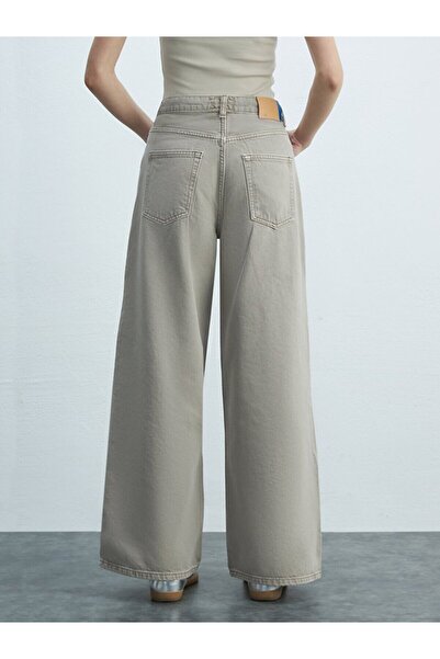 Ltb Denıssa Geniş Paça Yüksek Bel Jean Pantolon