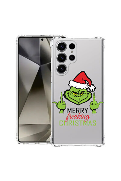 bestcase Αντικραδασμική θήκη πίσω μέρους για Samsung Galaxy S25 Ultra, Grinch...