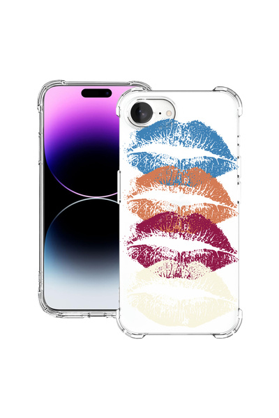 bestcase Carcasă spate antișoc pentru Apple iPhone 16e, Kiss Kiss, 1988231 AS...