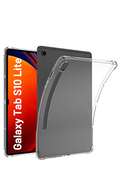 Nezih Case Samsung Galaxy Tab S10 Lite Uyumlu Köşeleri Kalınlaştırılmış Nitro...