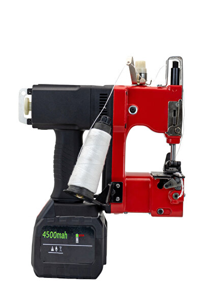hodbehod Yüksek Kapasiteli Şarjlı Akülü Çuval Ağzı Dikme Makinesi (4500 mAh)