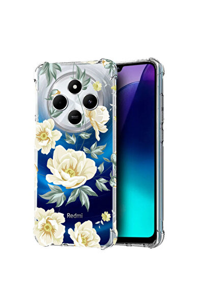 bestcase Carcasă spate antișoc pentru Poco C75 / Redmi 14C / A4, Flori, 19920...