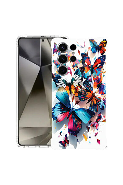 bestcase Αντικραδασμική θήκη πλάτης για Samsung Galaxy S25 Ultra, πολύχρωμες ...