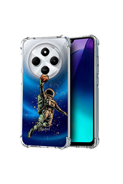bestcase Carcasă spate antișoc pentru Poco C75 / Redmi 14C / A4, Astronaut Ba...
