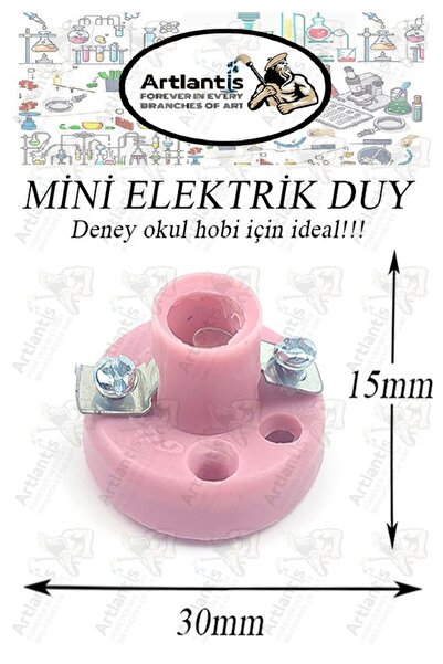 Artlantis Mini Duy 1 Adet Deney Duyu Proje İçin Küçük Ampul Yuvası Minyonet D...