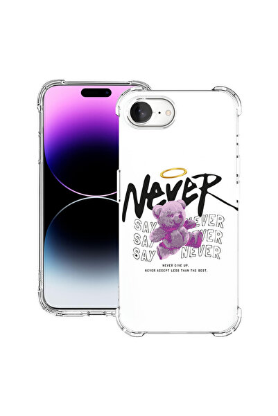 bestcase Carcasă spate antișoc pentru Apple iPhone 16e, Ursuleț de pluș - nic...