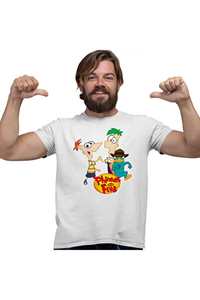 OEM Tricou Barbati Phineas Ferb Perry Pineas Fineas