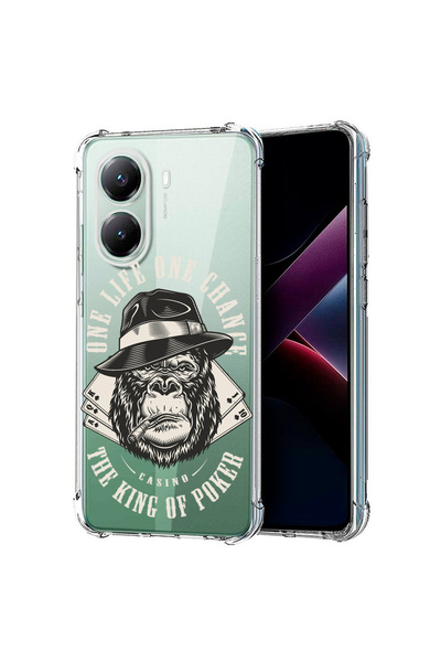 bestcase Carcasă spate antișoc pentru Poco X7 Pro 5G, King Mafia Monkey, 1988...
