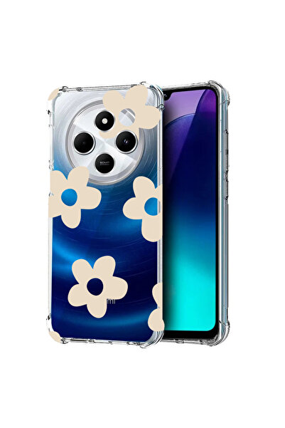 bestcase Αντικραδασμική θήκη πίσω για Poco C75 / Redmi 14C / A4, Ρετρό μαργαρ...