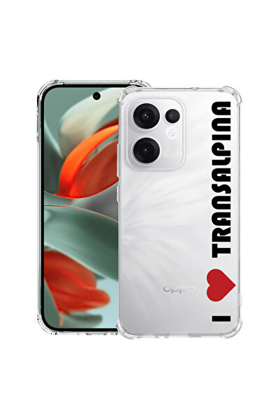 bestcase Αντικραδασμική πίσω θήκη για OPPO Reno13 F 5G, I Love Transalpina, 1...