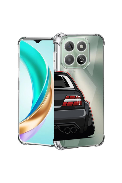 bestcase Carcasă spate antișoc pentru Honor X8C, lumină spate E36, 1988221 AS...