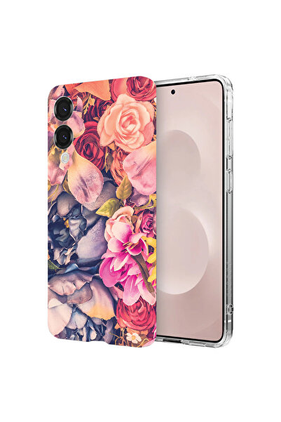 bestcase Αντικραδασμική θήκη πλάτης για Samsung Galaxy S25 Edge, Floral, 1988...