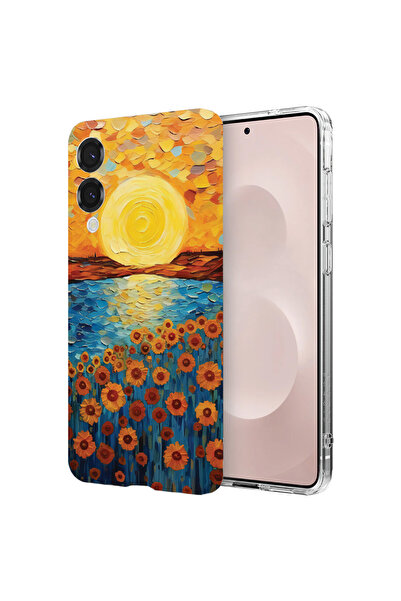 bestcase Αντικραδασμική θήκη πλάτης για Samsung Galaxy S25 Edge, ζωγραφική με...