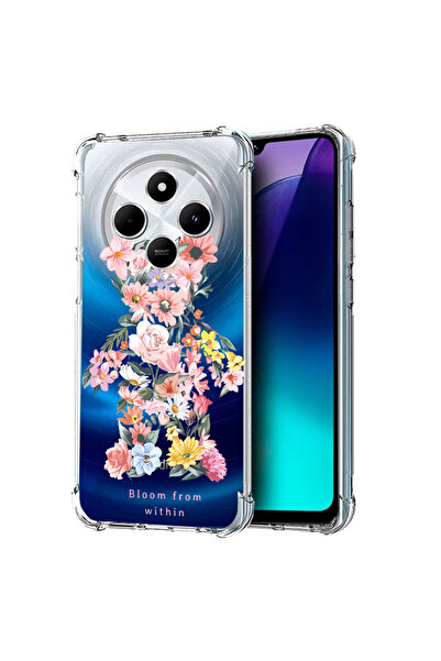 bestcase Carcasă spate antișoc pentru Poco C75 / Redmi 14C / A4, Teddy Bear B...