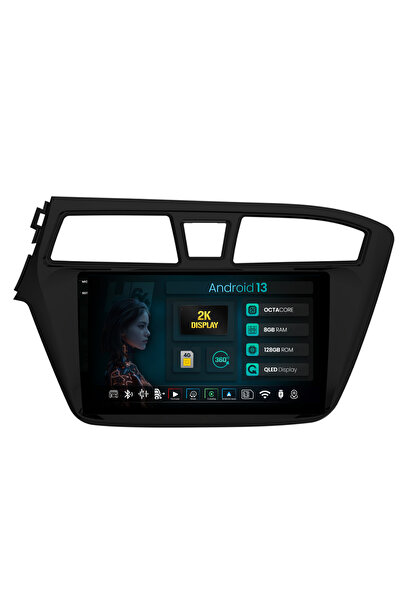 HUB64 Navigatie 2K Hyundai I20 (2014-2018), 8GB RAM, Android 13, Octacore, Sl...