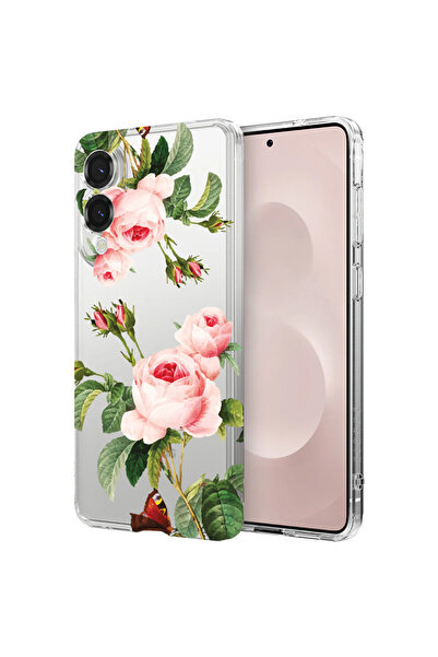 bestcase Αντικραδασμική θήκη πλάτης για Samsung Galaxy S25 Edge, ροζ, 1988287...