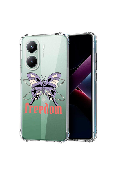 bestcase Αντικραδασμική θήκη πίσω μέρους για Poco X7 Pro 5G, Freedom - Butter...