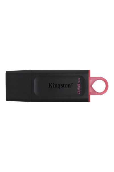 Kingston USB 3.2 Gen 1 memory stick, 256gb, DataTraveler Exodia DTX-256GB, with cap and ring