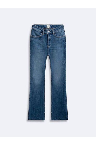 Ltb Ψηλόμεσο τζιν παντελόνι Lissy με φουσκωτό πόδι