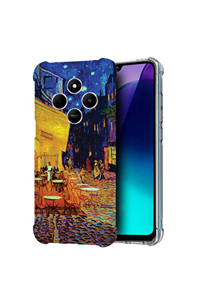 bestcase Husă spate antișoc pentru Poco C75 / Redmi 14C / A4, Terasa Van Gogh...