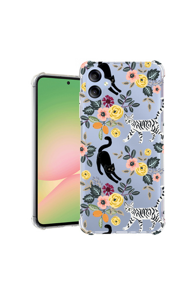 bestcase Carcasă spate antișoc pentru Samsung Galaxy A06 4G, model pisică, 19...