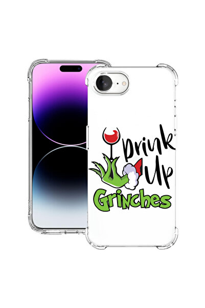 bestcase Удароустойчив калъф за Apple iPhone 16e, Grinches - Drink Up, 198823...