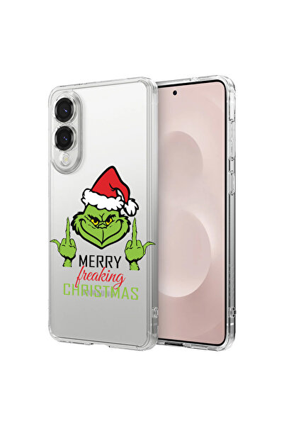 bestcase Carcasă spate antișoc pentru Samsung Galaxy S25 Edge, Grinch's - Mer...