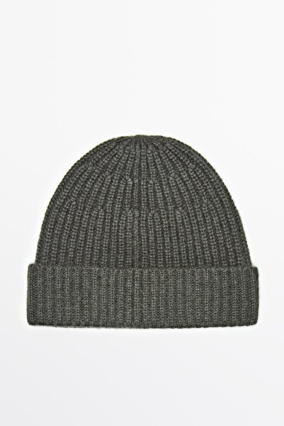 Massimo Dutti Fitilli %100 kaşmir bere