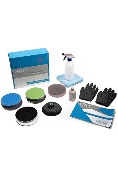 GÜMRÜK BEY Cam Çizik Giderme ve Parlatma Kiti 3'' Matkap Uyumlu Cam Cilası Tü...