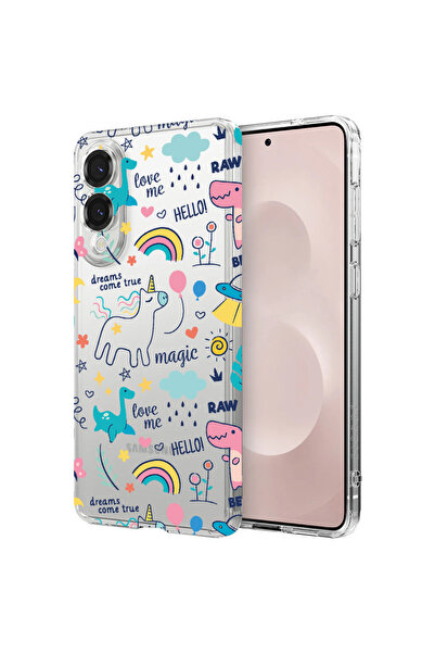 bestcase Carcasă spate antișoc pentru Samsung Galaxy S25 Edge, Unicorn - Drea...