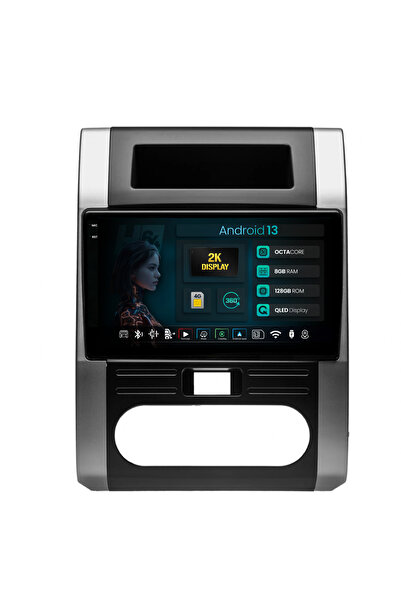 HUB64 Navigatie 2K Nissan X-Trail (2007-2013), 8GB RAM, Android 13, Octacore,...