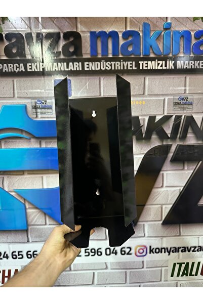Ravza Makina Keçe Sünger Askılığı - Siyah Renk / Oto Detailing Metal Düzenleyici