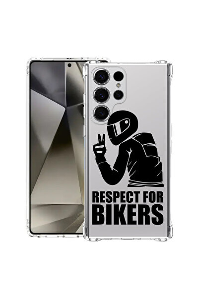 bestcase Carcasă spate antișoc pentru Samsung Galaxy S25 Ultra, Respect For B...