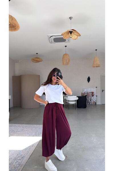 Buket Teke Salwar Buzzy Burgundy