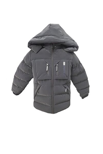 LifeForModa معطف مقاوم للماء للأولاد مبطن بالقطيفة مع غطاء رأس قابل للإزالة 2042