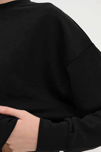 Addax Crew Neck Modal Sweatshirt S12026