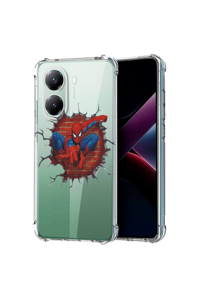 bestcase Αντικραδασμική θήκη πίσω για Poco X7 Pro 5G, SpiderMan, 1988230 AS 1666