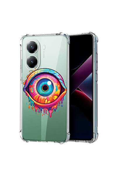 bestcase Αντικραδασμική θήκη πλάτης για Poco X7 Pro 5G, Dream Colors Eye, 198...