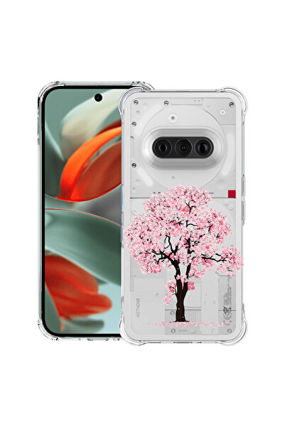 bestcase Carcasă spate antișoc pentru telefonul Nothing (3a), flori de cireș,...